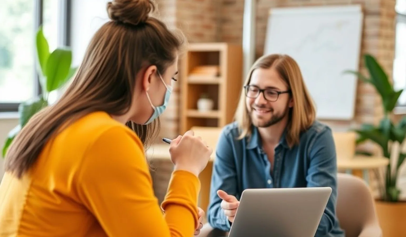 healthy workplace coaching session